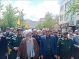 حضور پرشور مرزنشینان جلفا در راهپیمایی روز قدس